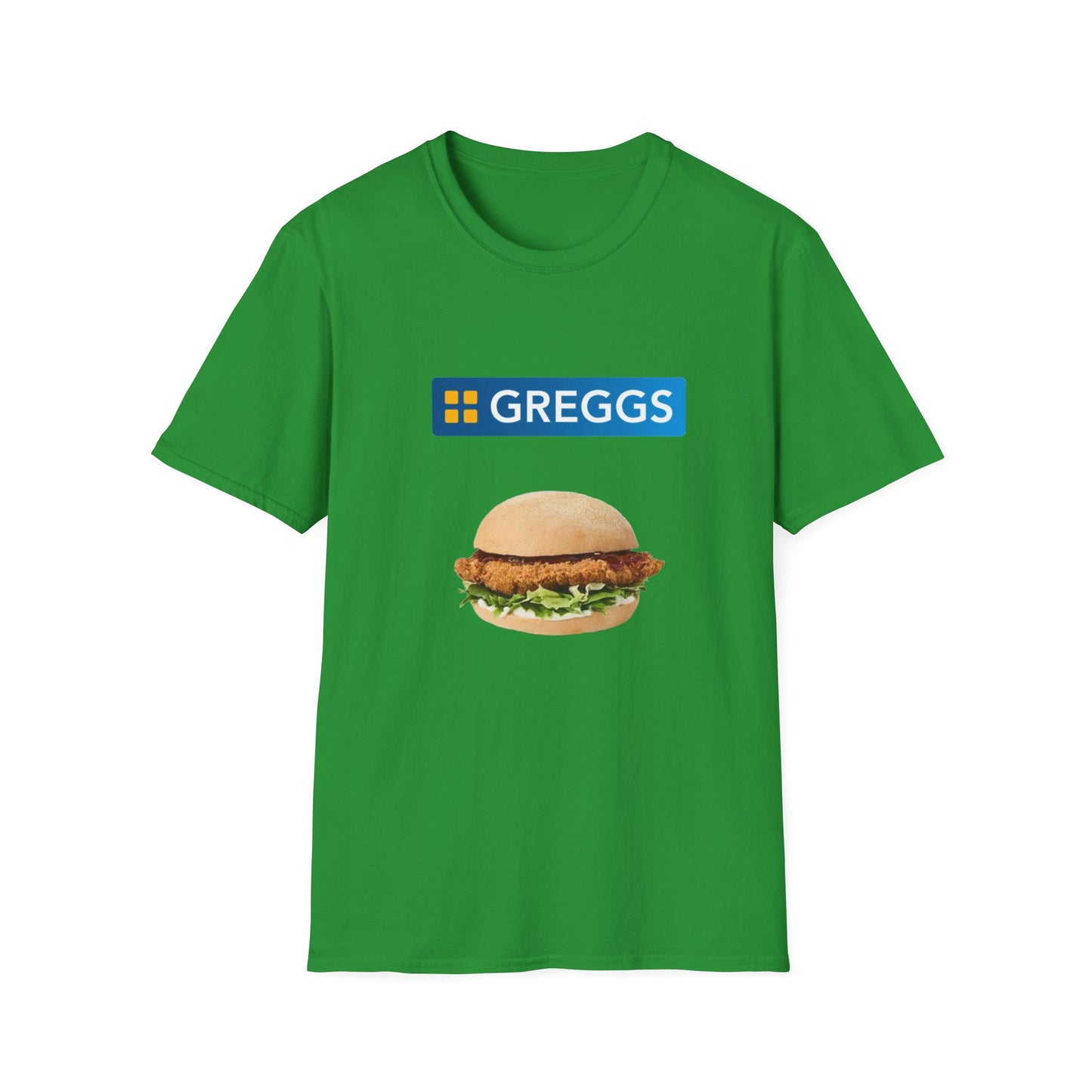 GREGGS Chicken Burger T-Shirt - Unisex Softstyle