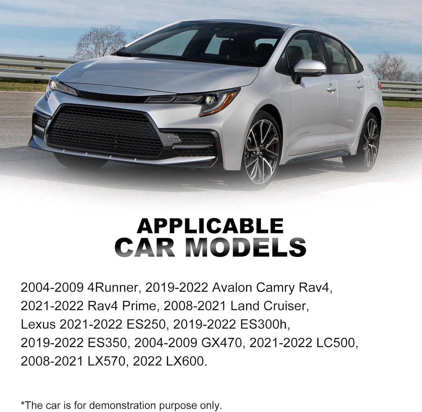 Fuel Door Spring Clip Compatible for Toyota 2019-2022 Avalon Camry RAV4, Fits for 4Runner 2004-2009,Gas Tank Door Cover Spring 77360-35040