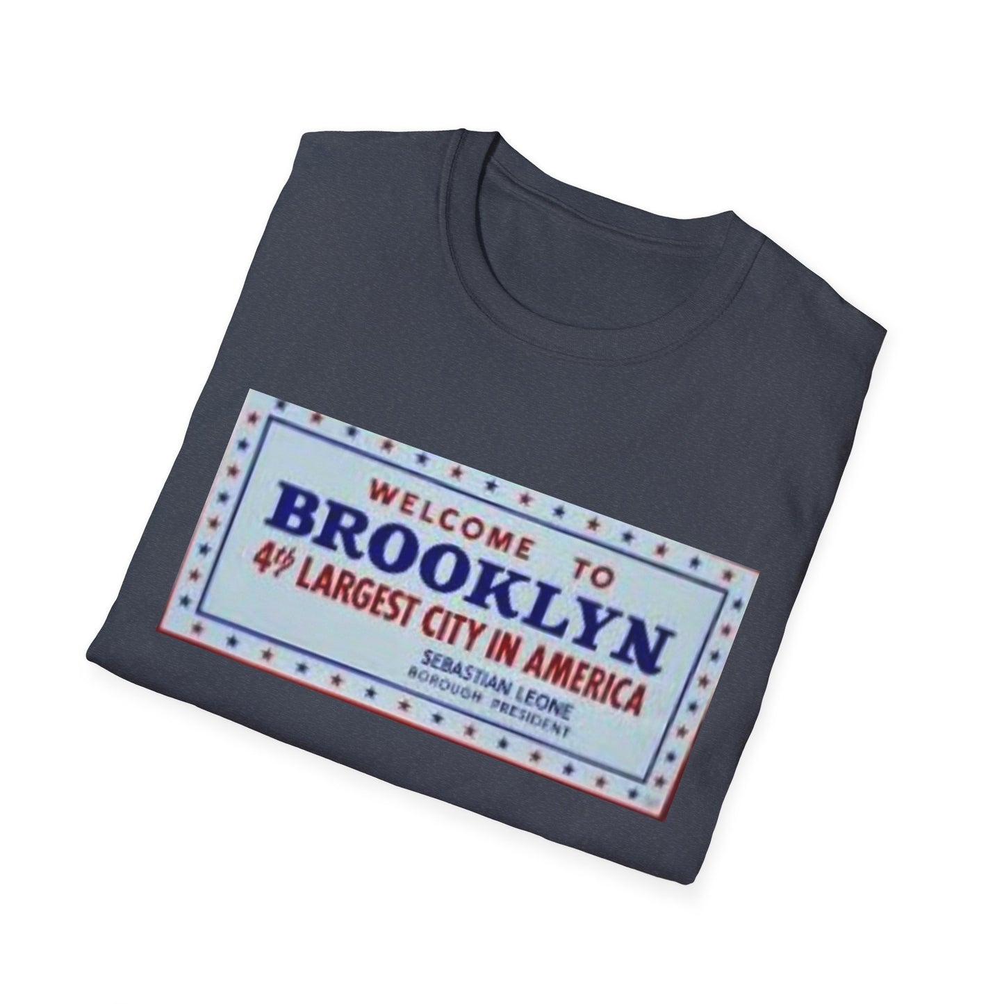 RETRO VINTAGE WELCOME TO BROOKLYNN NY Unisex Softstyle T-Shirt