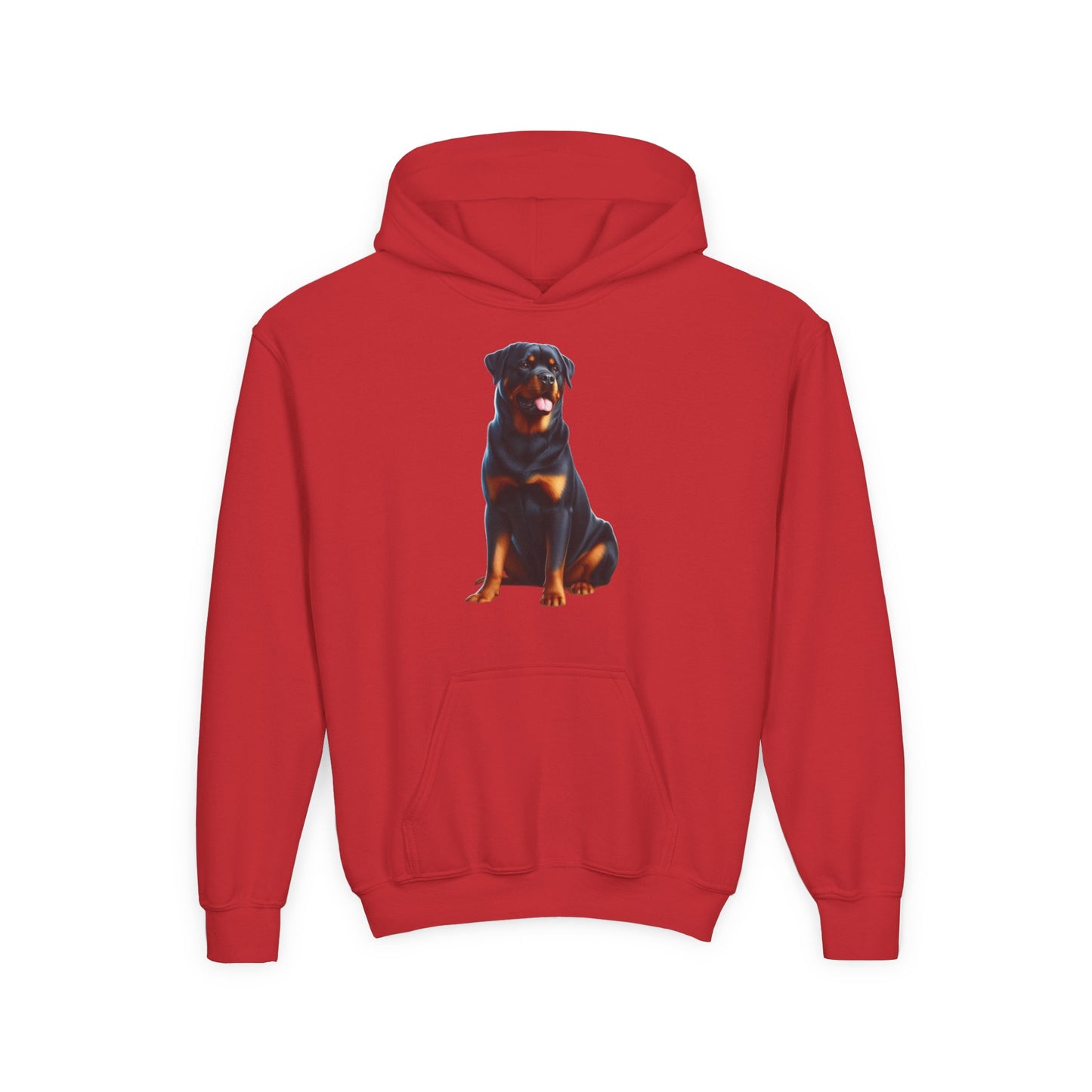 Rottweiler Youth Heavy Blend Hooded Sweatshirt