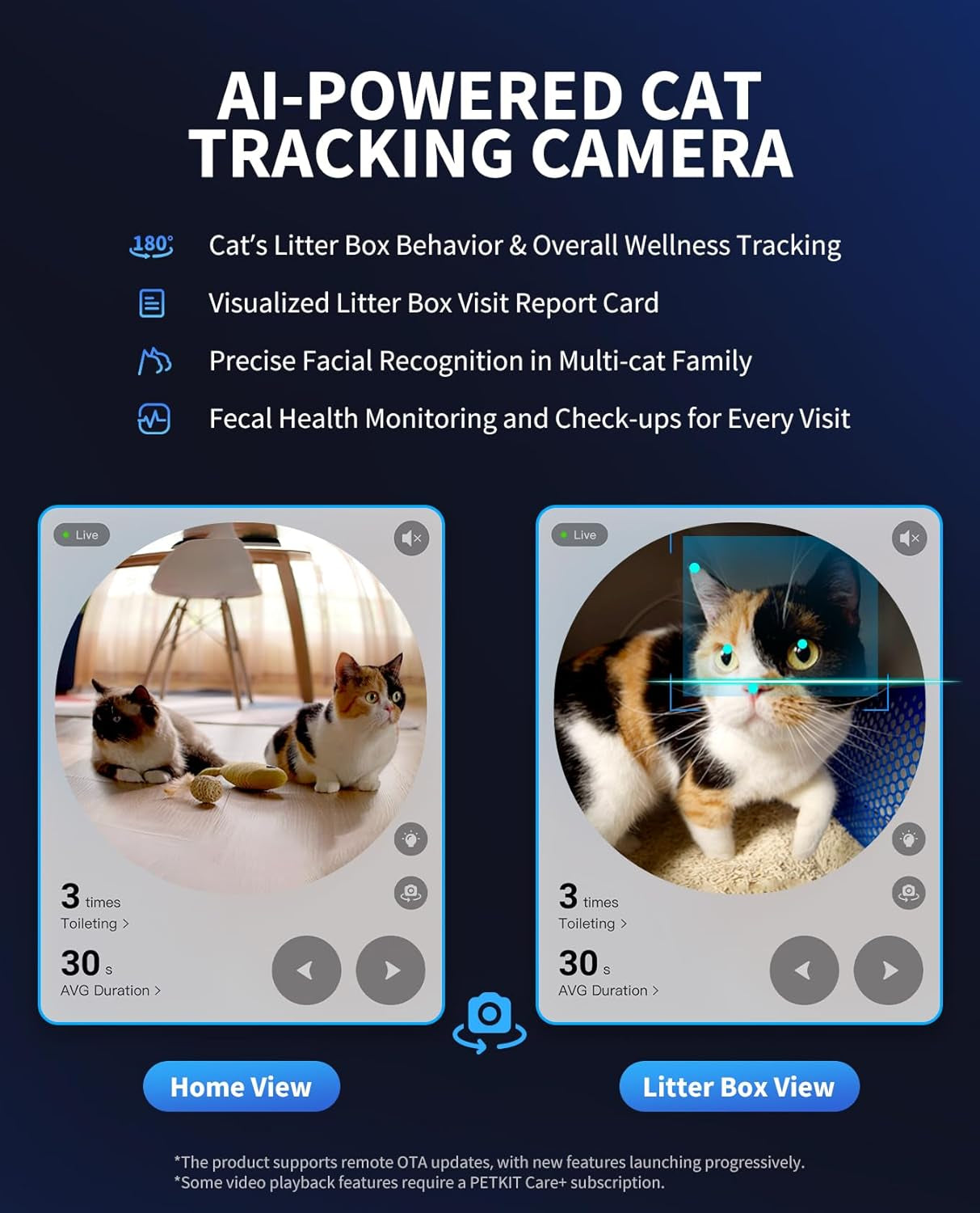 2025 New Purobot Ultra Self-Packing & Ai-Powered Camera Automatic Cat Litter Box, 5G Wifi Self Cleaning Cat Litter Box, True Hands-Free Auto Scooping Cat Litter Box