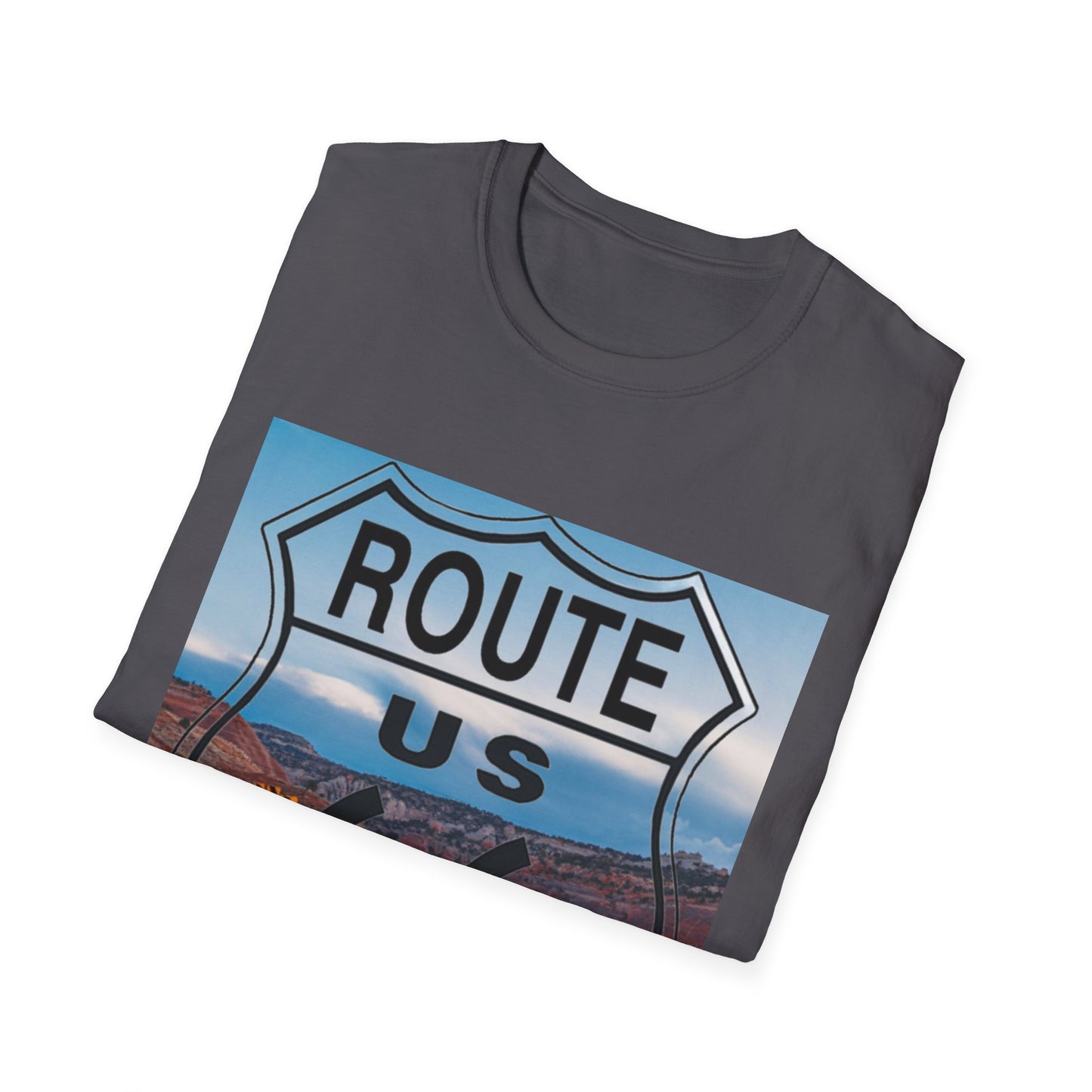 ROUTE 66 HIGHWAY T-Shirt - Retro Travel Tee