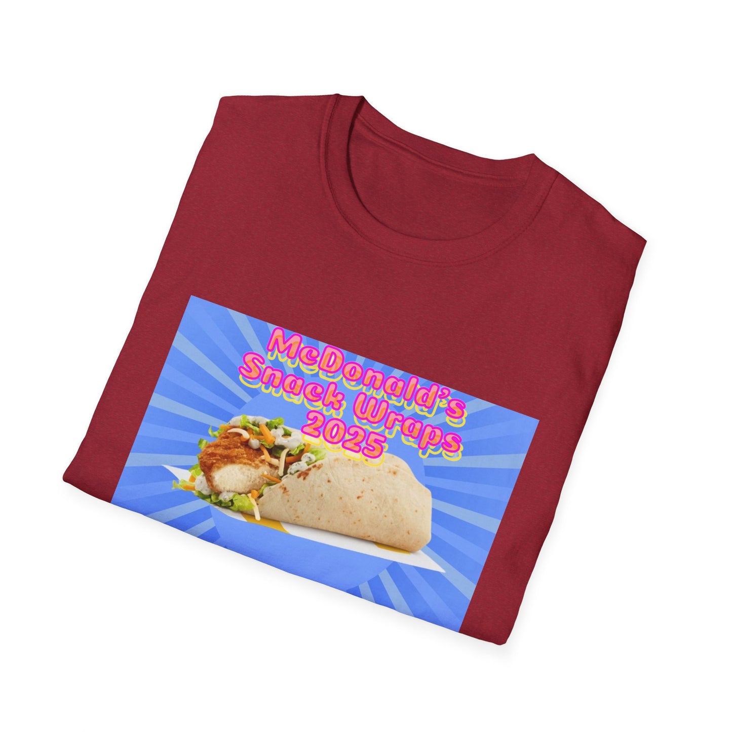 McDonald's Snack Wraps Returning in 2025 Unisex Softstyle T-Shirt