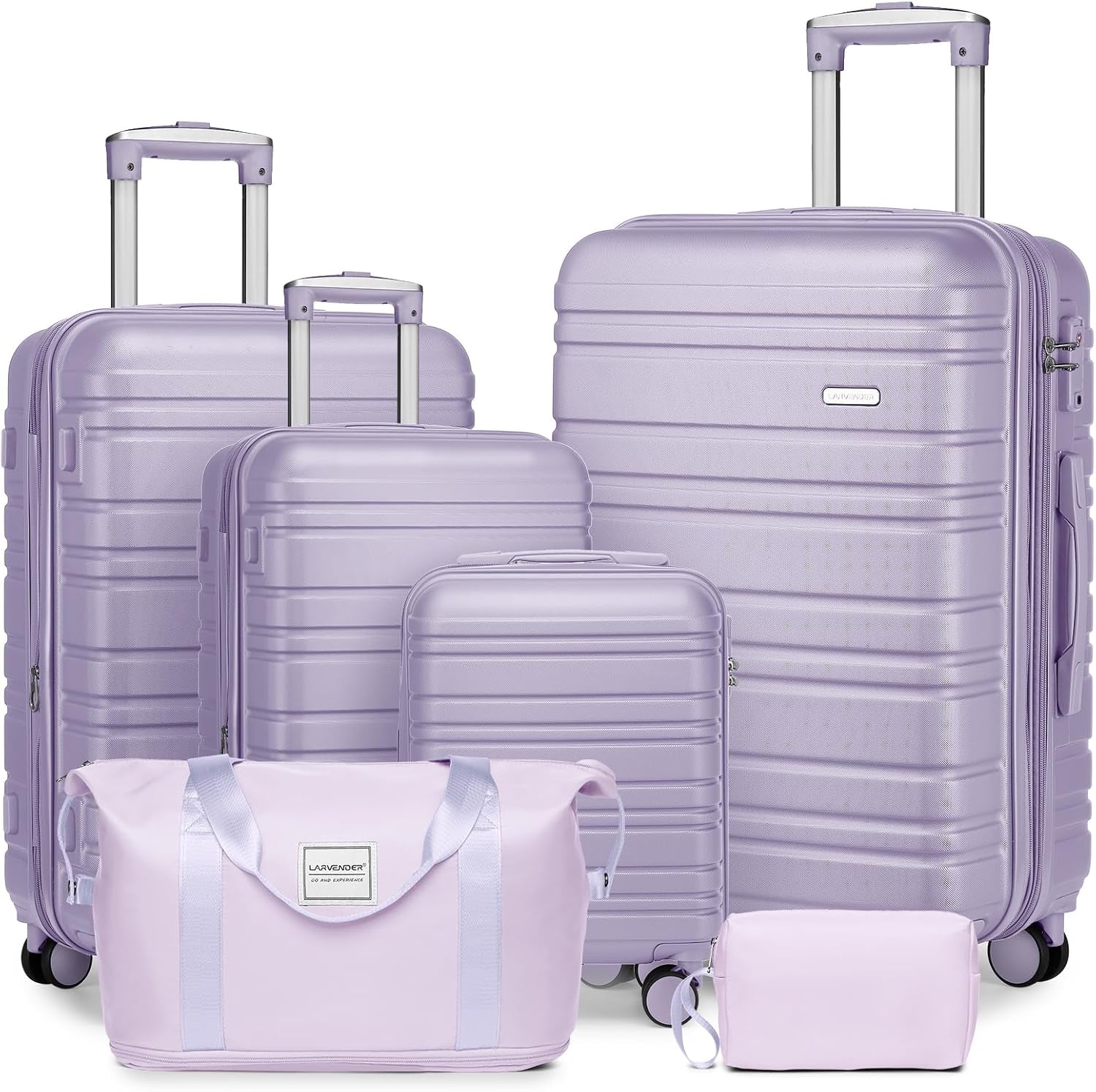 Luggage Sets 3 Piece, Hardside 20 in Carry on Luggage Airline Approved PC+ABS Suitcase Set with Spinner Wheels TSA Lock, Lightweight Rolling Suitcase for Men and Women, Leopard