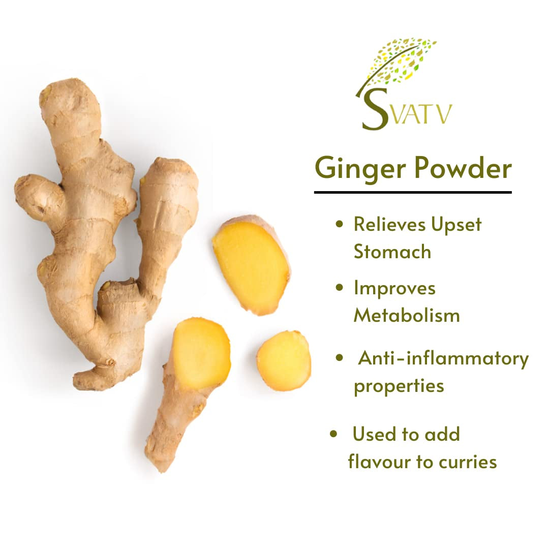Natural Ginger Powder Zingiber Officinale | for Immunity & Metabolism | for Tea and Soup - 227G, Half Pound, 8 Ounces) TLBH