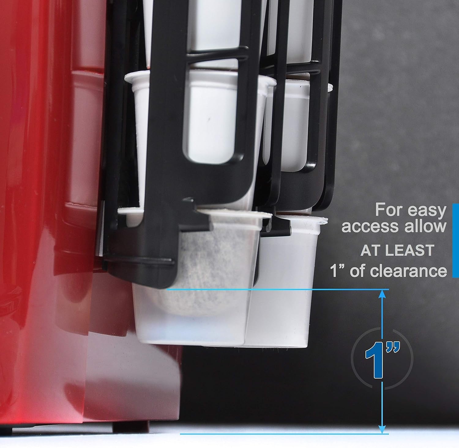 K Cup Holders, Coffee Pod Holders for Keurig, Kcup Holders, Space Saving K Pod Storage | Organizer, Perfect for Counters Small Space