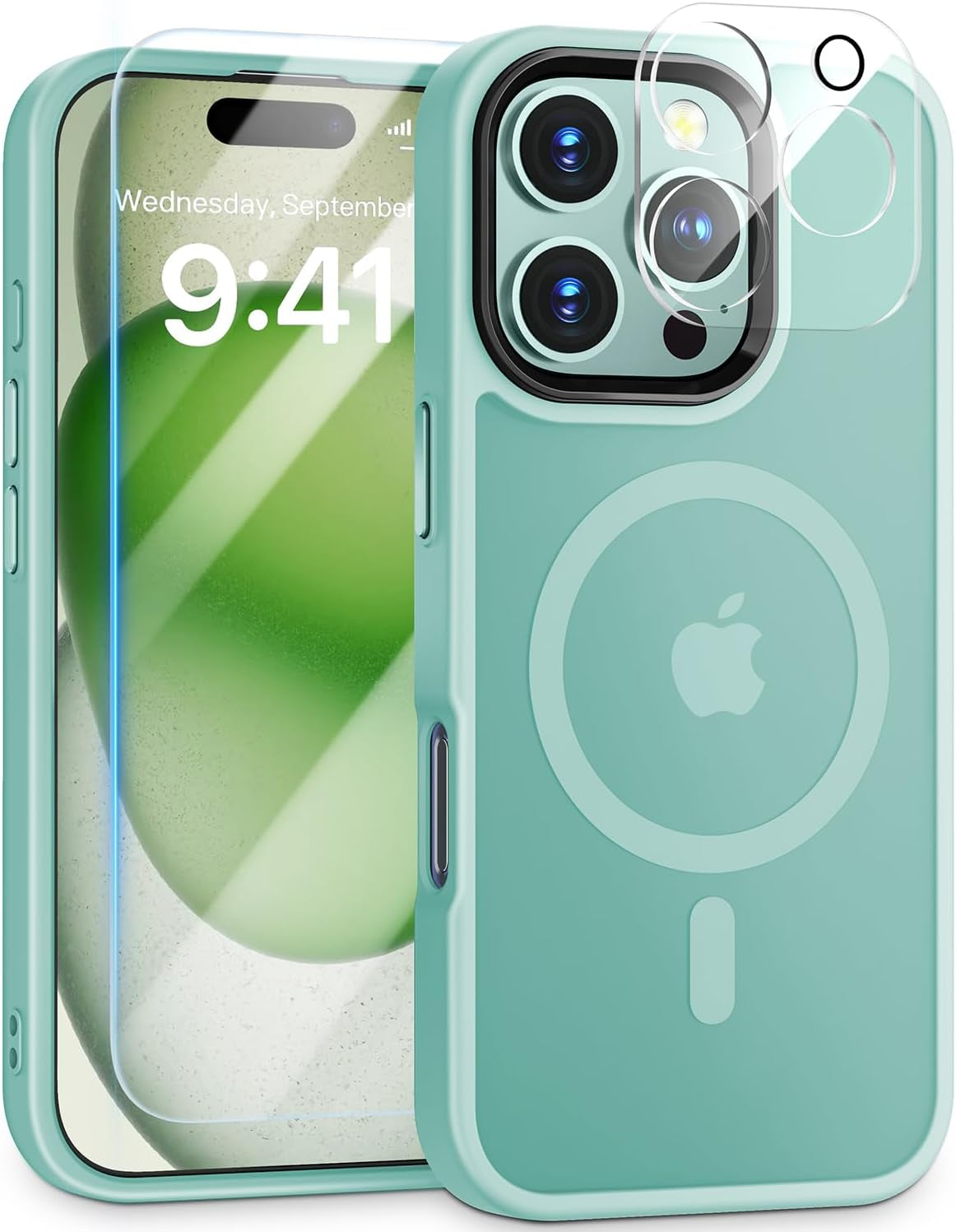 Magnetic for Iphone 16E Case 2025 [Anti-Yellowing] [12FT Military Drop Protection] [Fit for Magnetic Accessories] Sleek Anti-Scratch Case for Iphone 16E, 6.1-Inch, Clear