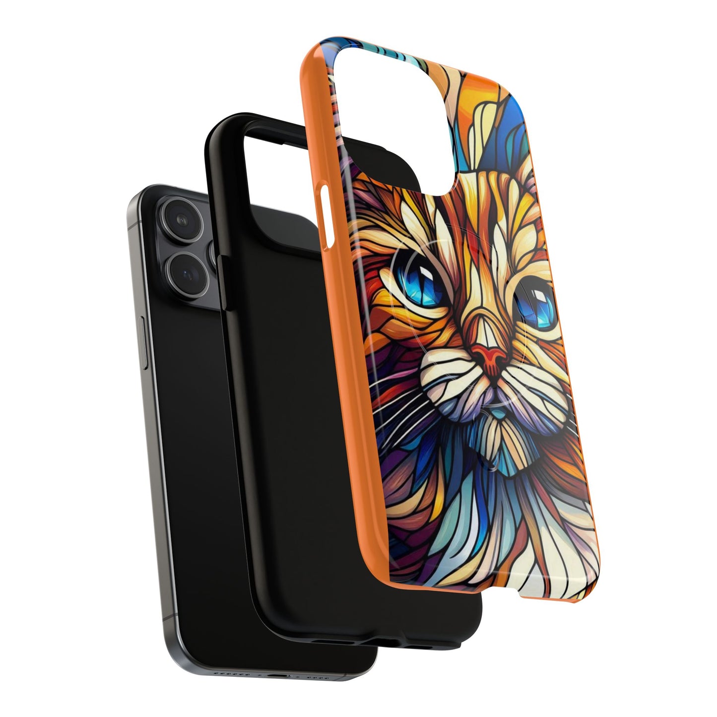 Scottish Cat Glass Magnetic Cases