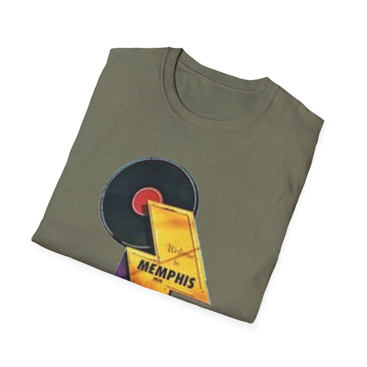 Retro Vintage Welcome to Memphis TN Unisex Softstyle T-Shirt