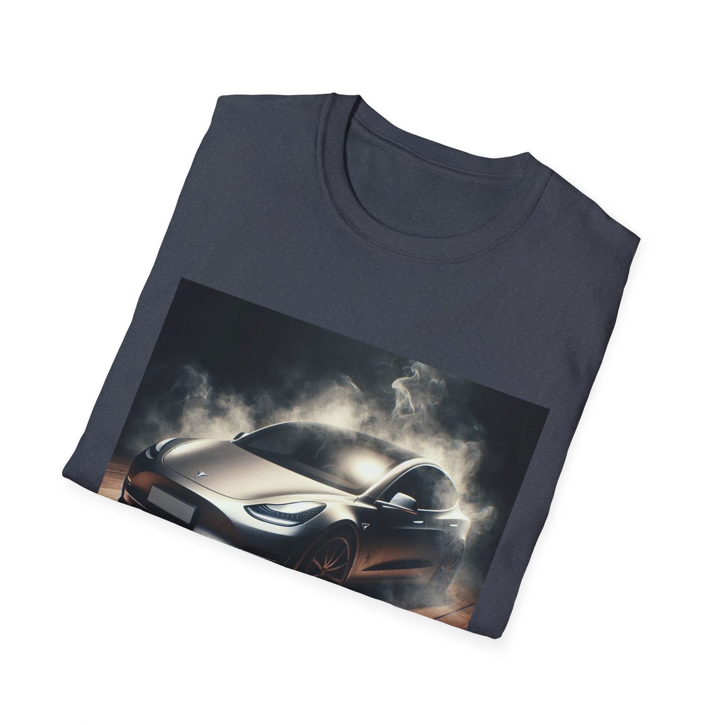 Smoked Out Tesla Model Unisex T-Shirt