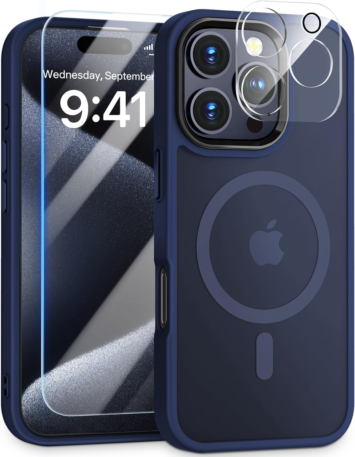 Magnetic for Iphone 16E Case 2025 [Anti-Yellowing] [12FT Military Drop Protection] [Fit for Magnetic Accessories] Sleek Anti-Scratch Case for Iphone 16E, 6.1-Inch, Clear