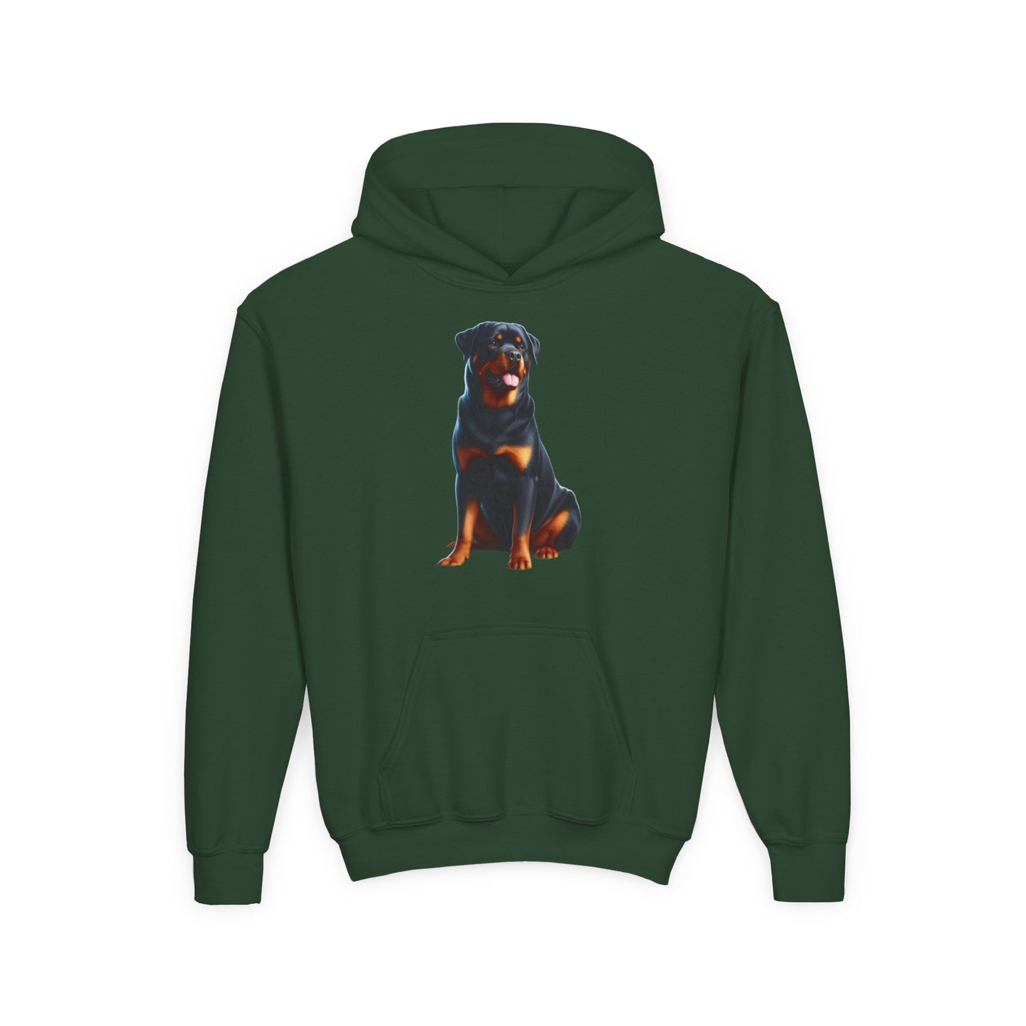 Rottweiler Youth Heavy Blend Hooded Sweatshirt