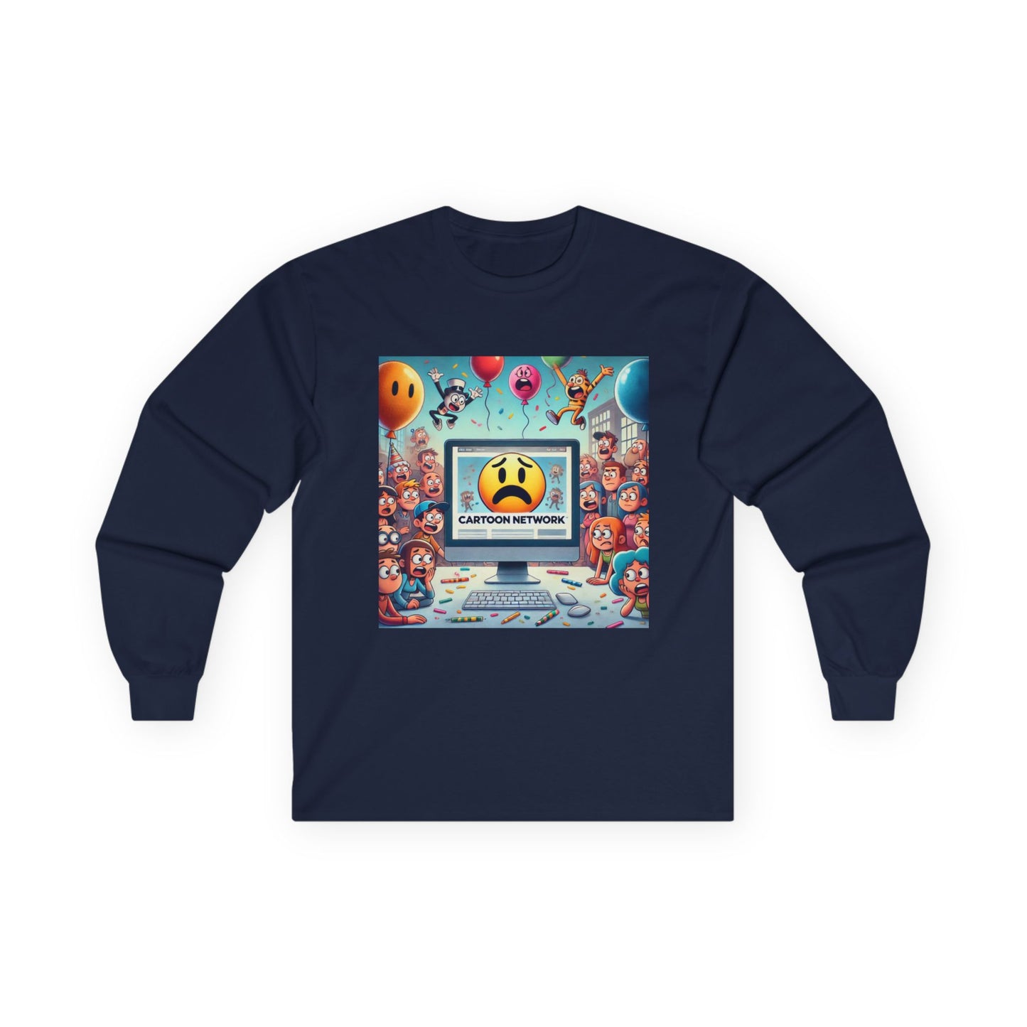 Cartoon Network Website Shuts Down Long Sleeve Tee