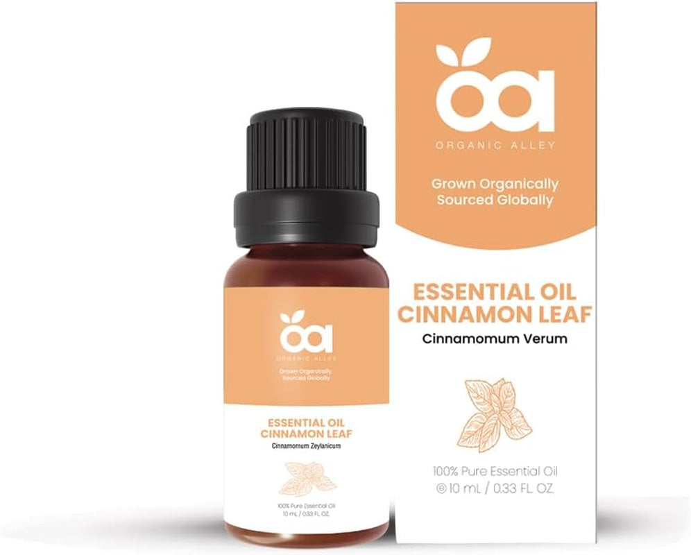 Cinnamon Leaf Essential Oil by  | 100% Pure & Natural Cinnamomum Verum Essential Oil | Perfect for Aromatherapy & Home Fragrance (0.33 Fl Oz, Cinnamon Leaf) TLBH