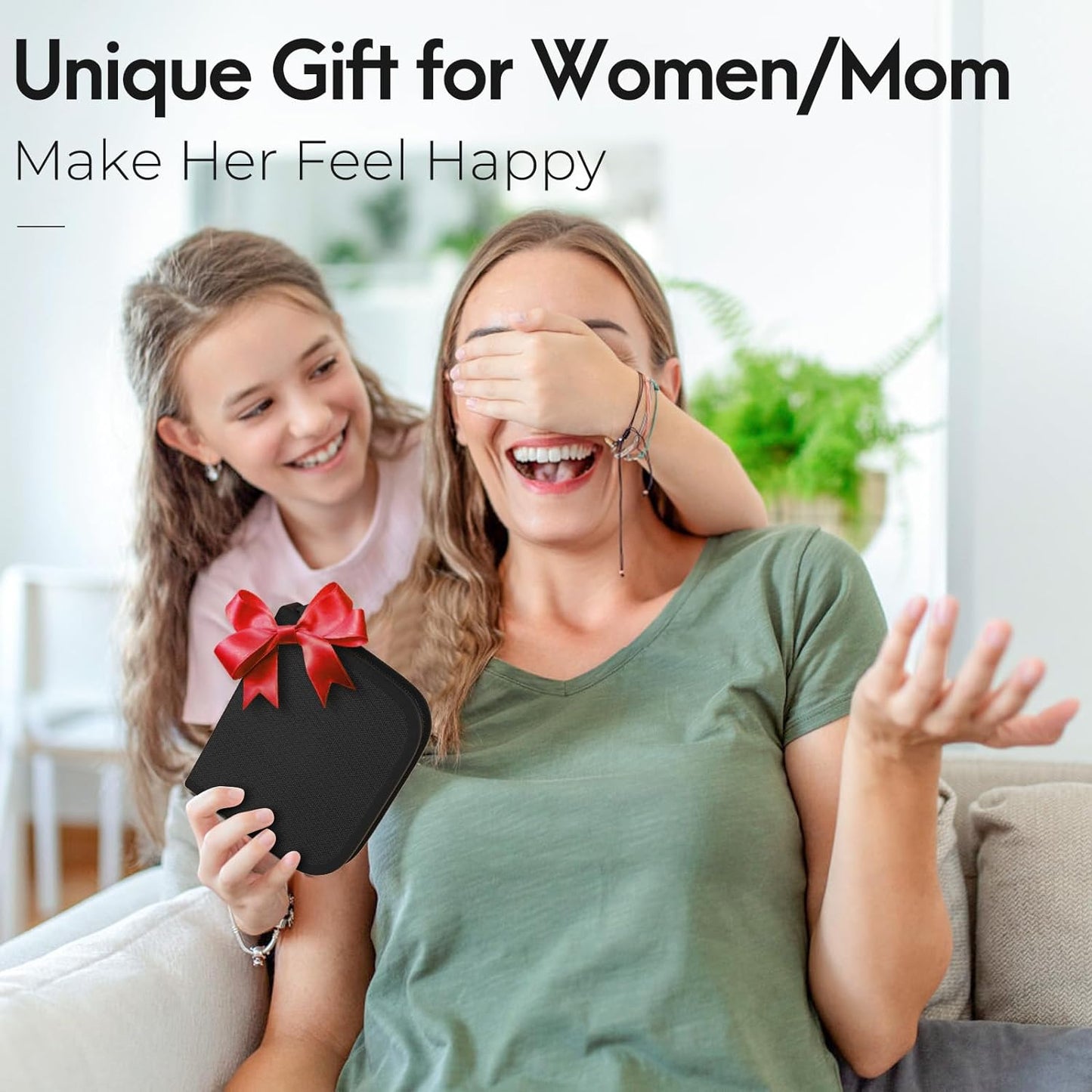 Sewing Kit Stocking Stuffers Gifts for Women Men Adults Kids Teens Mom Grandma Beginner Kids Traveler, Portable Sewing Supplies Accessories Contains Thread, Needle, Scissors (Black, M)