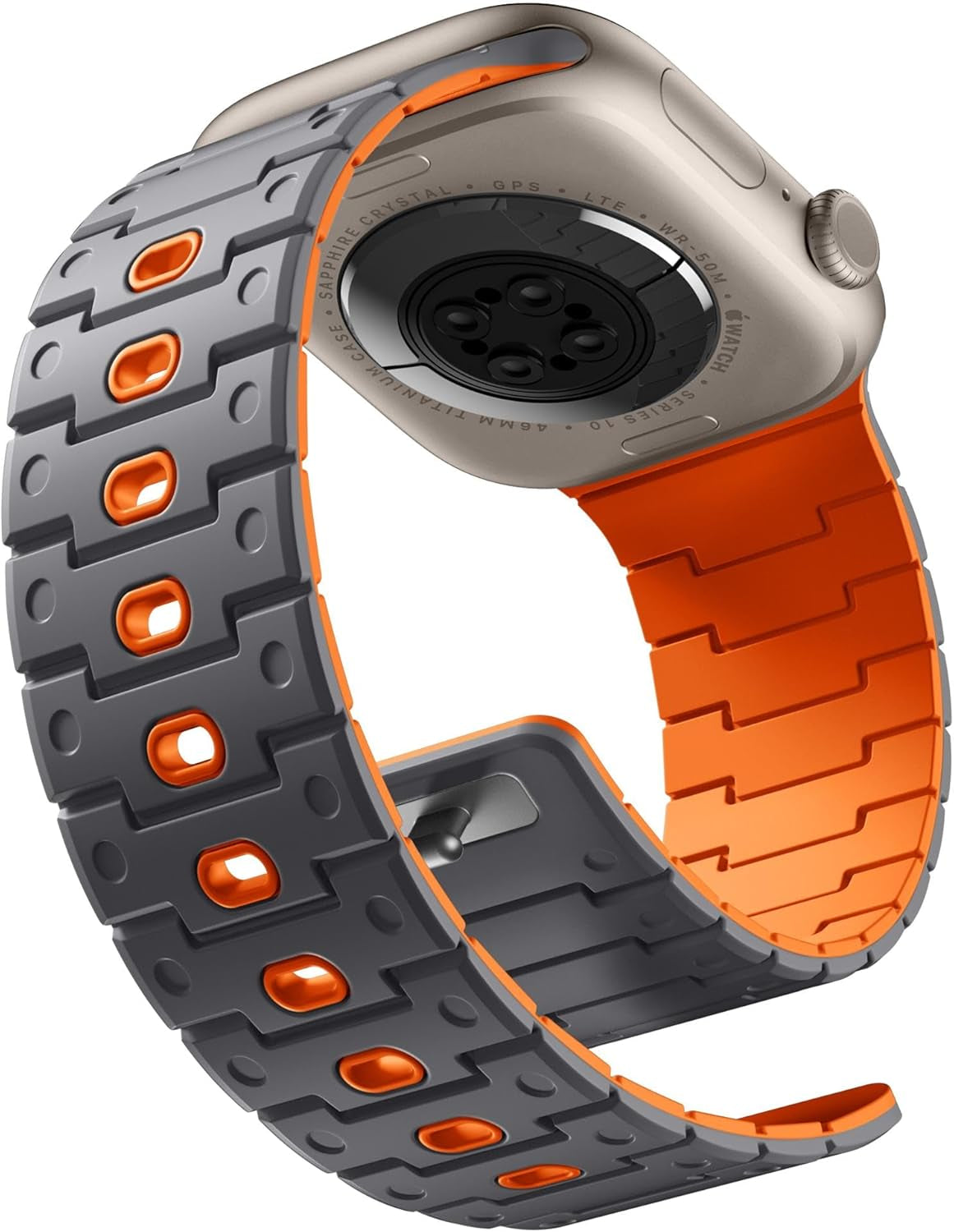R-Nylon Fidlock Magnetic Buckle Band and Magnetic Watchband for Apple Watch Band