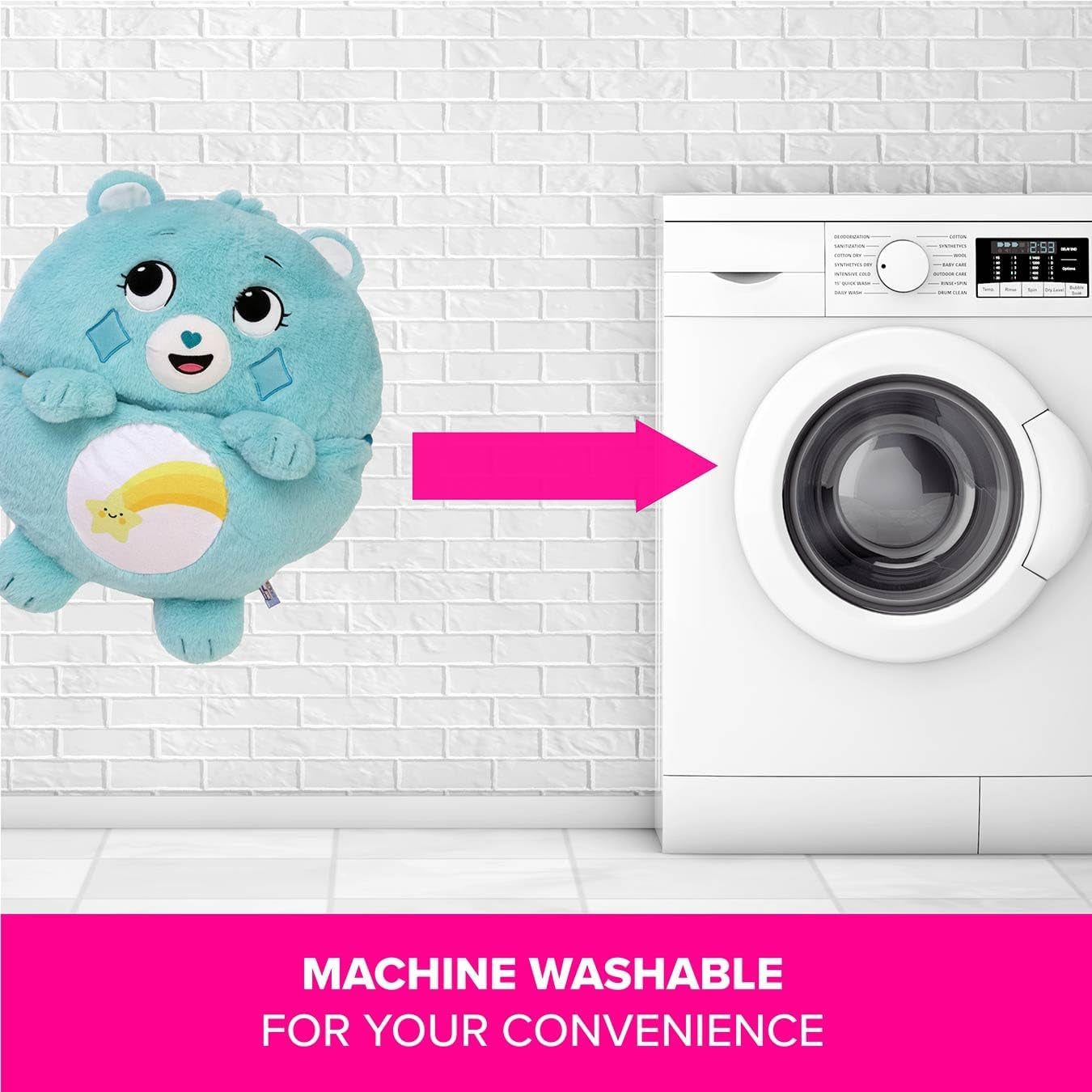 Care Bears - Wish Bear (Medium) - Plush, Cuddly & Collectable Toys for Children - Soft & Huggable Material - a Wonderful Gift Idea for Girls & Boys UK UK