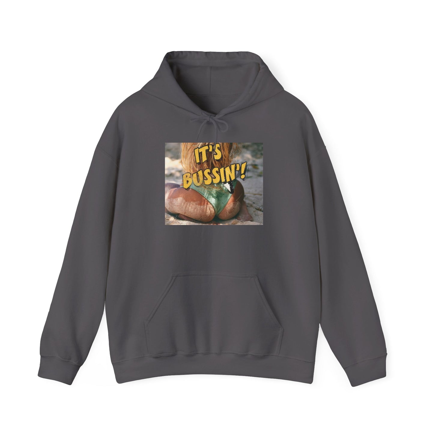 IT'S BUSSIN BEACH BOOTY Unisex Heavy Blend™ Hooded Sweatshirt