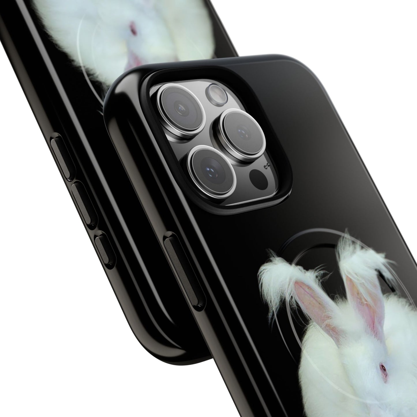 Angora Rabbit Tough Magnetic iPhone Cases