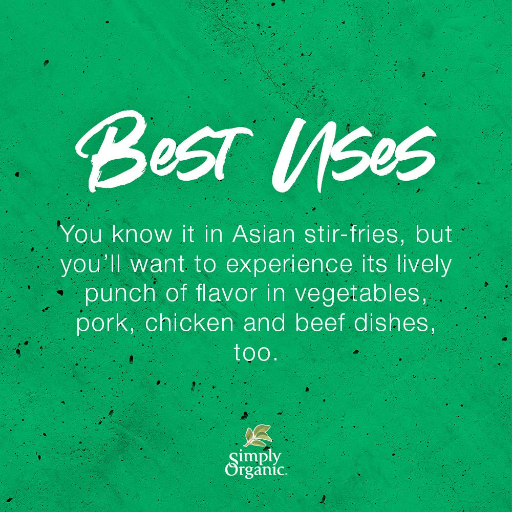 Ground Ginger Root, Certified Organic | 0.42 Oz | Pack of 6 | Zingiber Officinale Roscoe TLBH