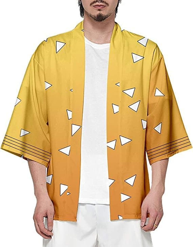 Halloween Kimetsu No Yaiba Cosplay Costume Haori