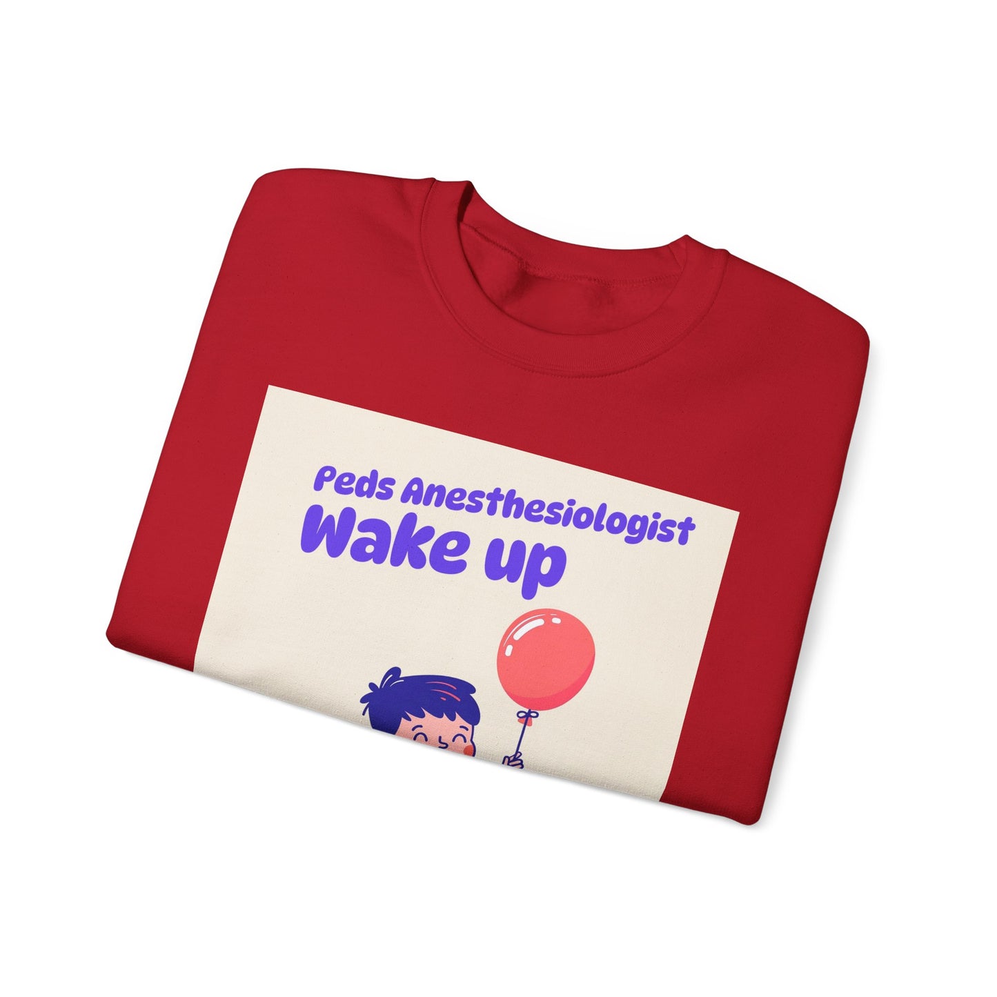 Pediatrics Peds Anesthesiologist Crewneck Sweatshirt