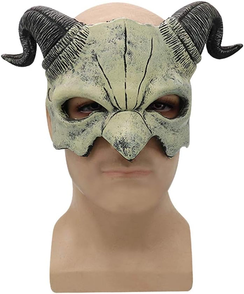 Halloween Devil Mask Ghost Half Face Mask Scary Mask Halloween Party Props Halloween Cosplay Costume Festival Masquerade Mask