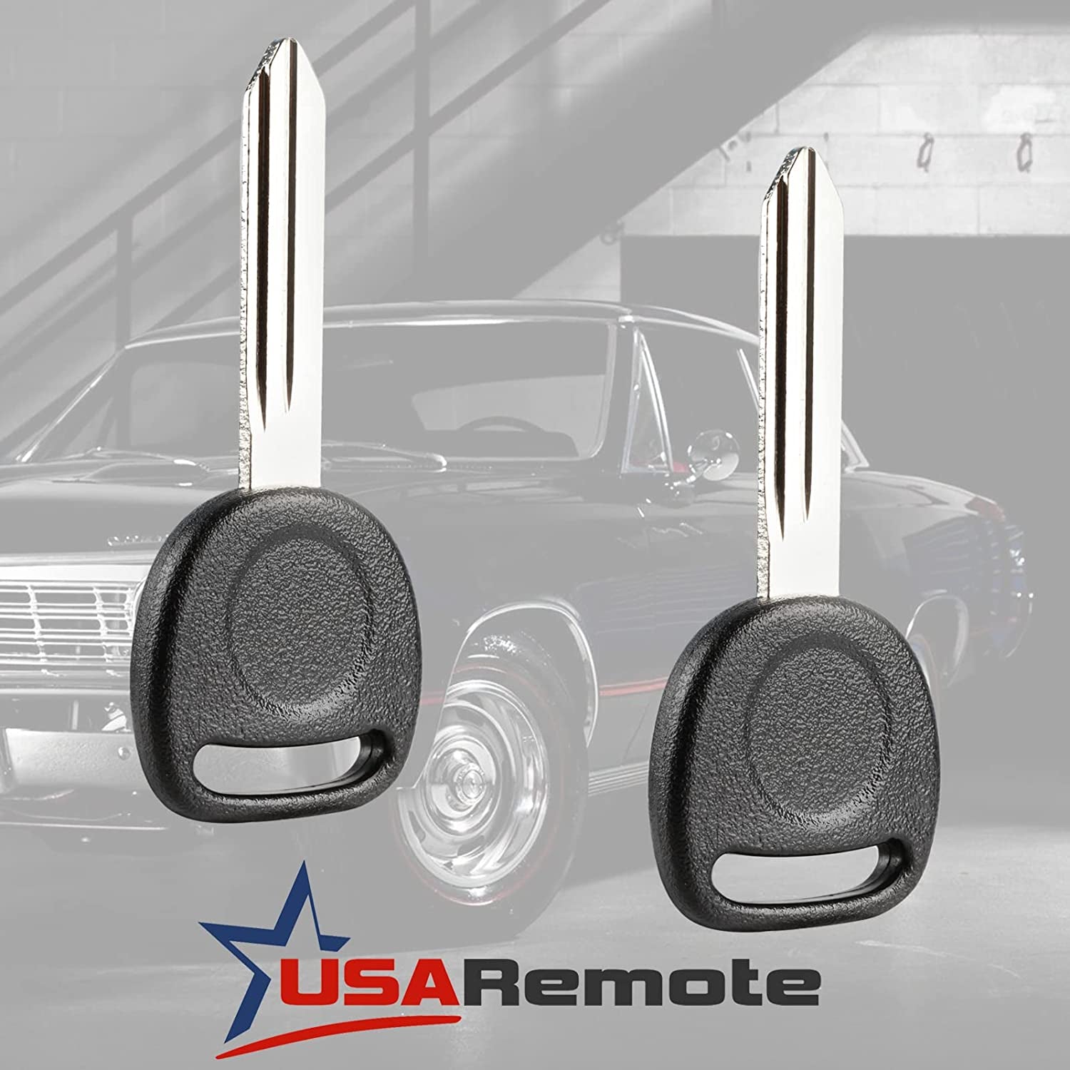 Key Fob Keyless Entry Remote with Ignition Key Fits 2003-2006 Chevy Avalanche Equinox Silverado SSR Suburban Tahoe / GMC Sierra Yukon / Hummer H2 / Pontiac Torrent / Saturn Vue (LHJ011), Set of 2