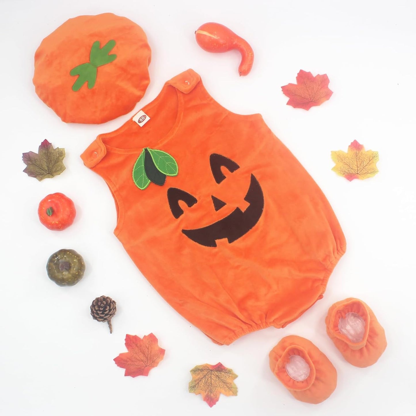 Newborn Baby Boys Girls Halloween Avocado/Pumpkin/Dinosaur Costumes Halloween Cosplay