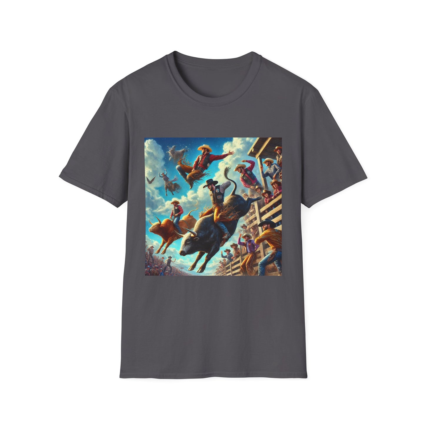Bull Riders 2 Unisex Softstyle T-Shirt