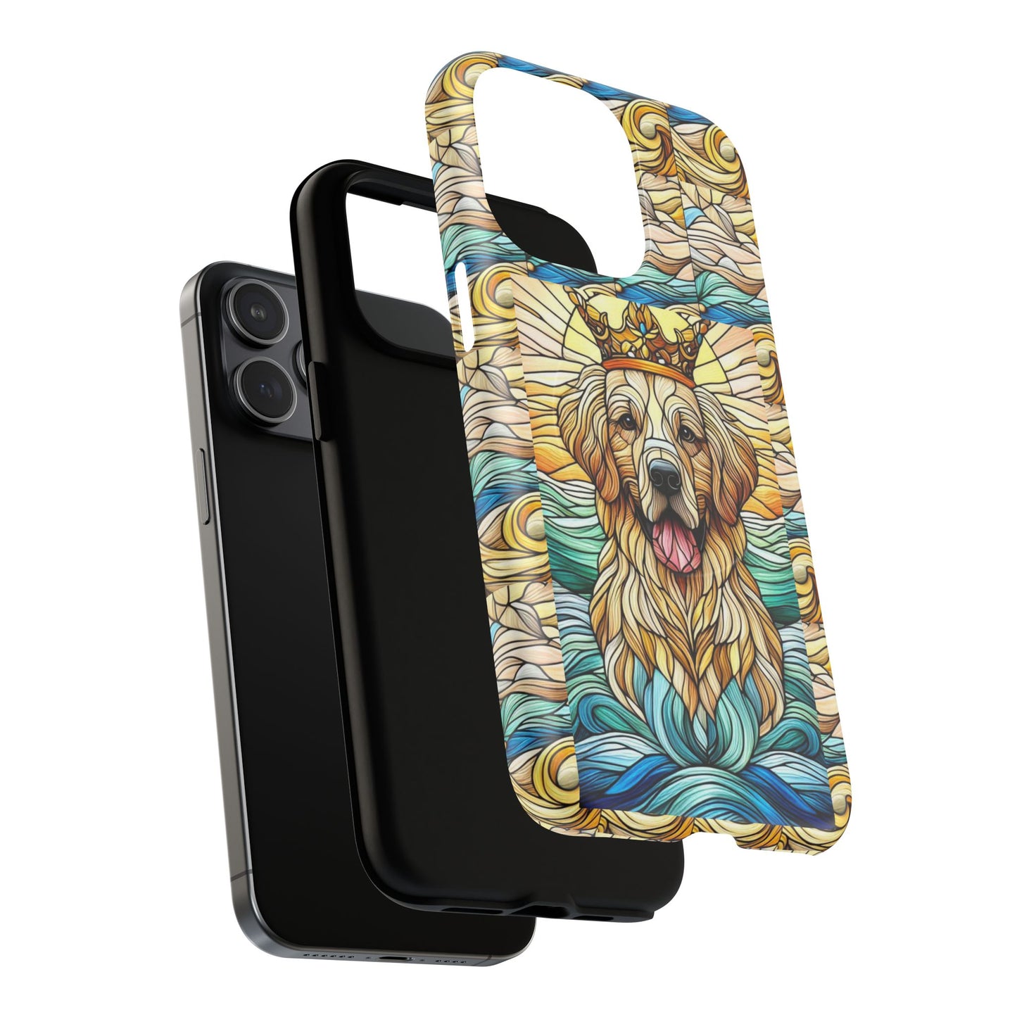 Magnetic Phone Case - Golden Retriever Dog Design