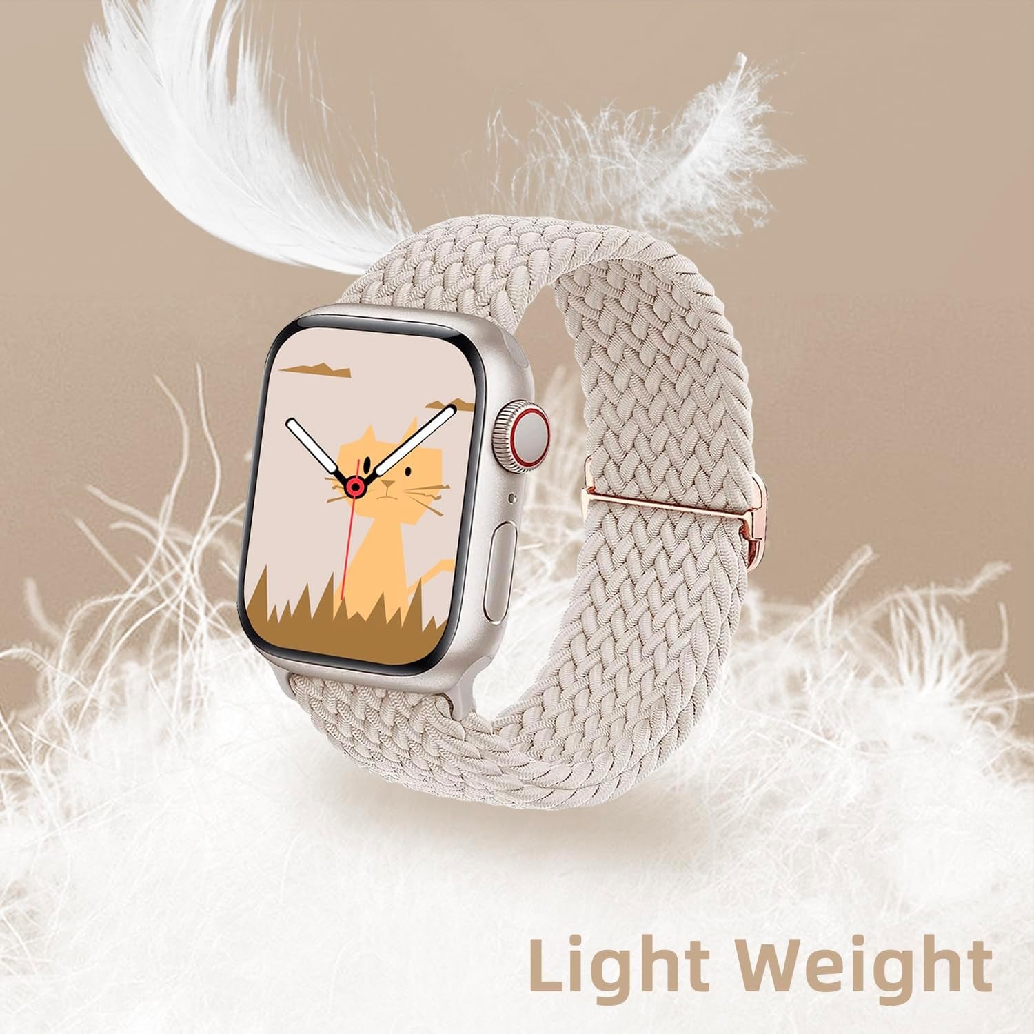 Stretchy Braided Solo Loop Compatible with Apple Watch Band 38Mm 40Mm 41Mm 42Mm 44Mm 45Mm 49Mm for Women Men, Adjustable Straps Elastic Sport Wristbands for Iwatch Series 9 8 7 6 5 4 3 2 1 Ultra SE