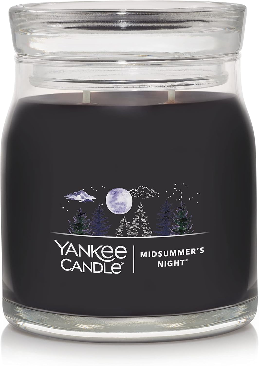 Midsummer'S Night Scented, Classic Large Single Wick Jar Candle, 22Oz with over 110 Hours of Burn Time, Ideal for Dinner Parties, Relaxing Saturdays, and Special Occasions