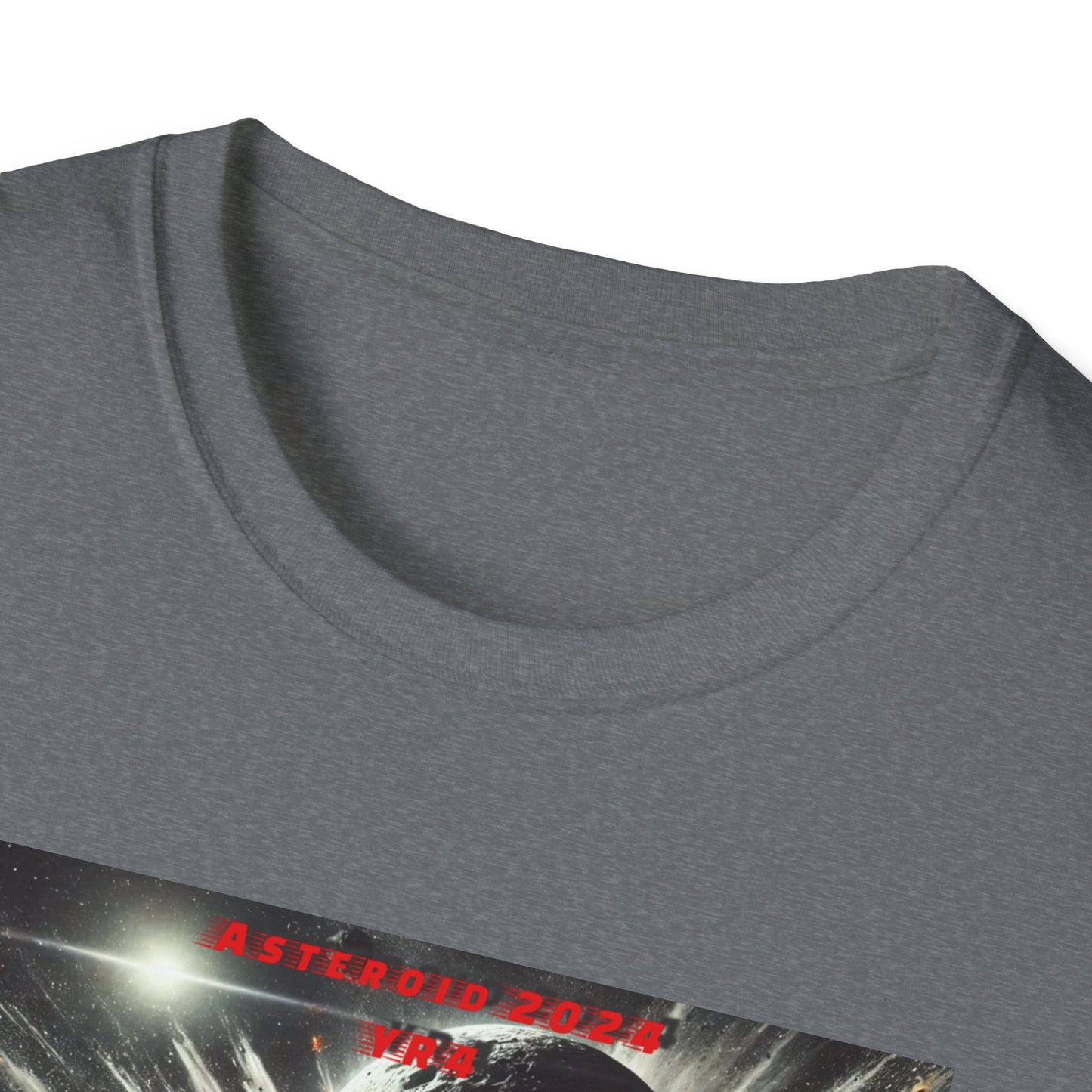 NASA Alert Asteroid 2024 YR4 May COLLIDE With The Moon  Unisex Softstyle T-Shirt