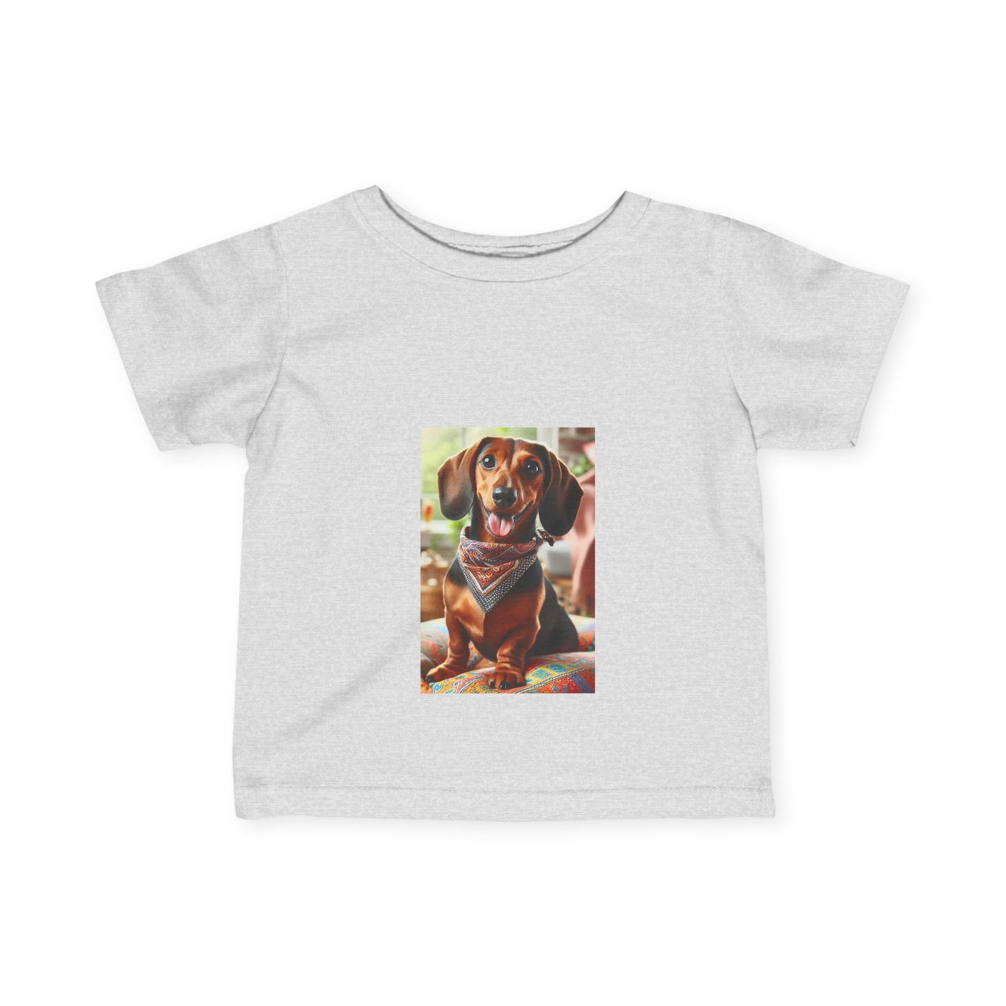 Dachshund design Infant Fine Jersey Tee