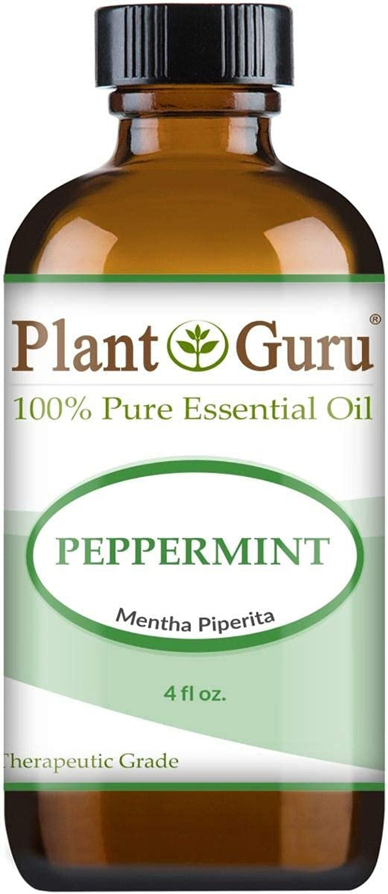 Peppermint Essential Oil 4 Oz 100% Pure Undiluted Therapeutic Grade Extract of Mentha Piperita, Great for Aromatherapy Diffuser, Skin Body and Hair TLBH