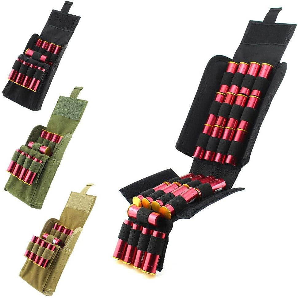 Molle 25 round 12 Gauge Shells Shotgun Reload Magazine Pouch Shotgun Ammo Pouch