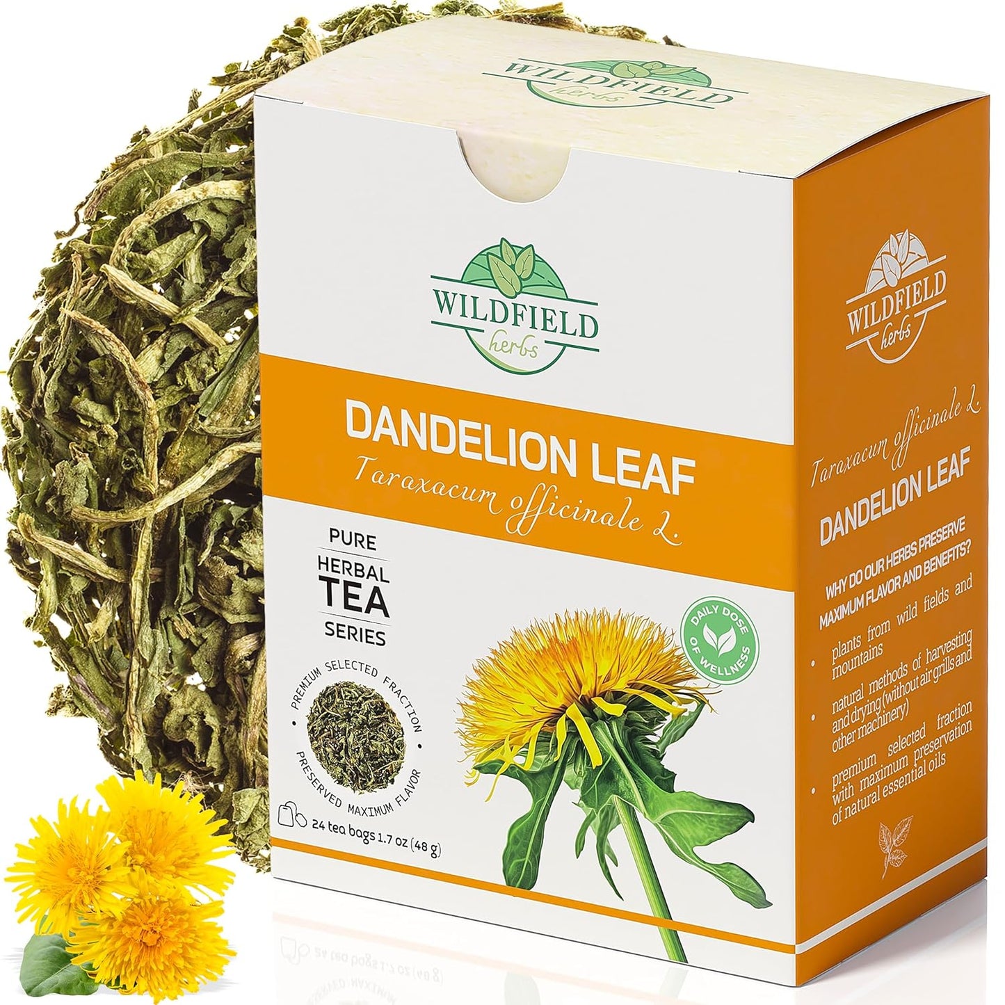 100 Bags Ginger Tea Bags Ginger Root Tea Dry Dried Herb (Zingiber Officinale) - 100 Count 1.5G Tea Bags Ginger Raíz De Jengibre TLBH