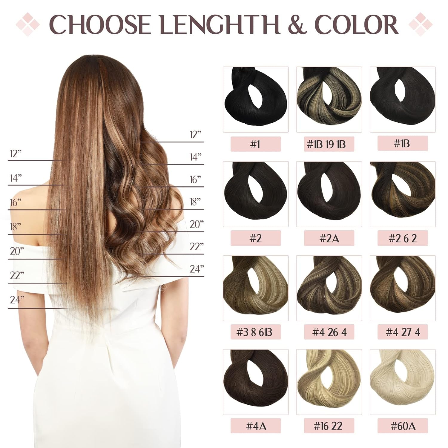 Clip in Hair Extensions Real Human Hair, 80G 7Pcs 12 Inch, Walnut Brown to Ash Brown and Bleach Blonde Hair Extensions, Clip in Human Hair Extensions Remy Natural Straight Hair for Woman