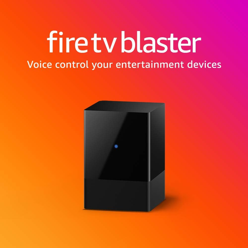 Fire TV Blaster - Add Alexa Voice Controls for Power and Volume on Your TV and Soundbar (Requires Compatible Fire TV and Echo Devices)