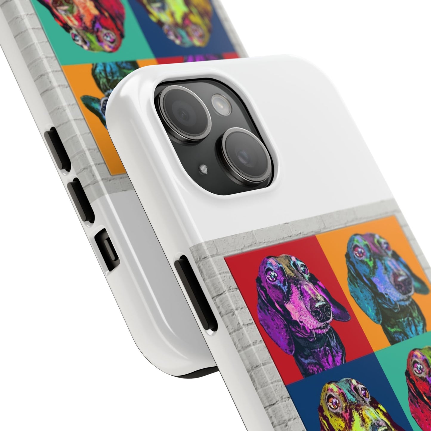 Andy Warhol Custom POP ART Pet Dog Tough Phone Cases