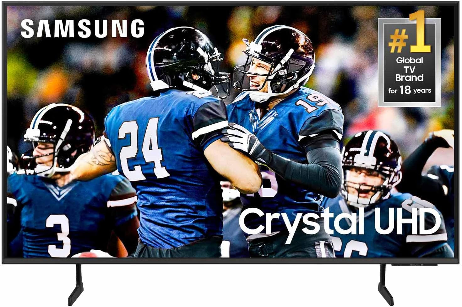 65-Inch Class Crystal UHD 4K DU7200 Series HDR Smart TV W/Object Tracking Sound Lite, Purcolor, Motion Xcelerator, Mega Contrast, Q-Symphony (UN65DU7200, 2024 Model)