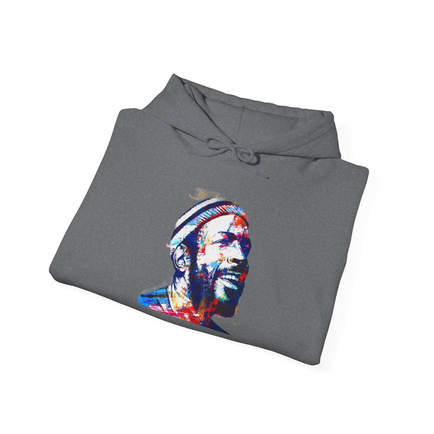 Marvin Gaye Abstract Paintings Unisex Heavy Blend™ Crewneck Sweatshirt Unisex Heavy Blend™ Hooded Sweatshirt