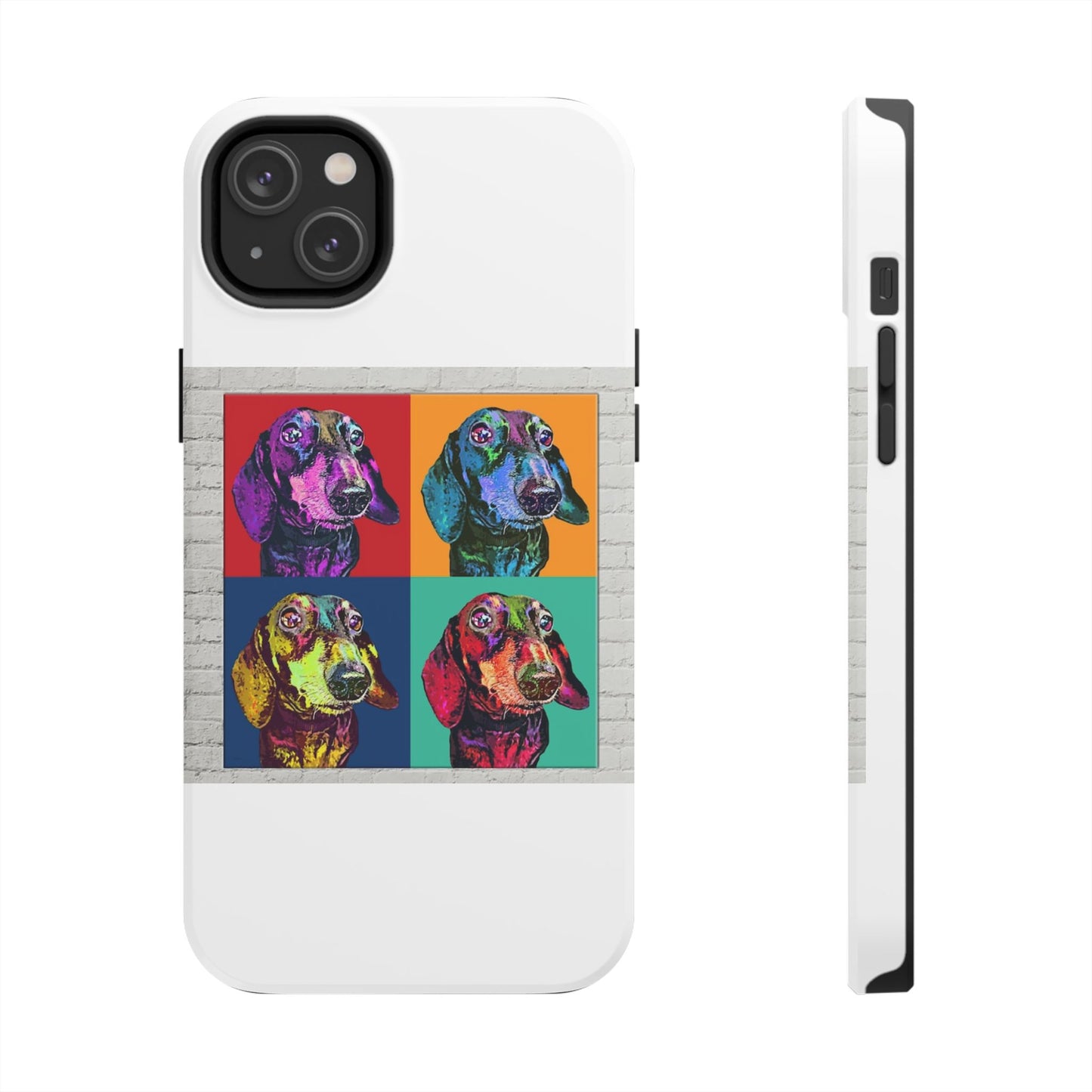Andy Warhol Custom POP ART Pet Dog Tough Phone Cases