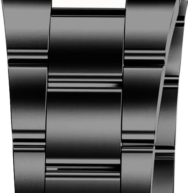 No Tools Needed Compatible Apple Watch Bands 41Mm 40Mm 38Mm,Slim Stainless Steel Chain Strap with Case for Iwatch Series 9/8/7/6/5/4/3/2/1/Se2/Se,Black