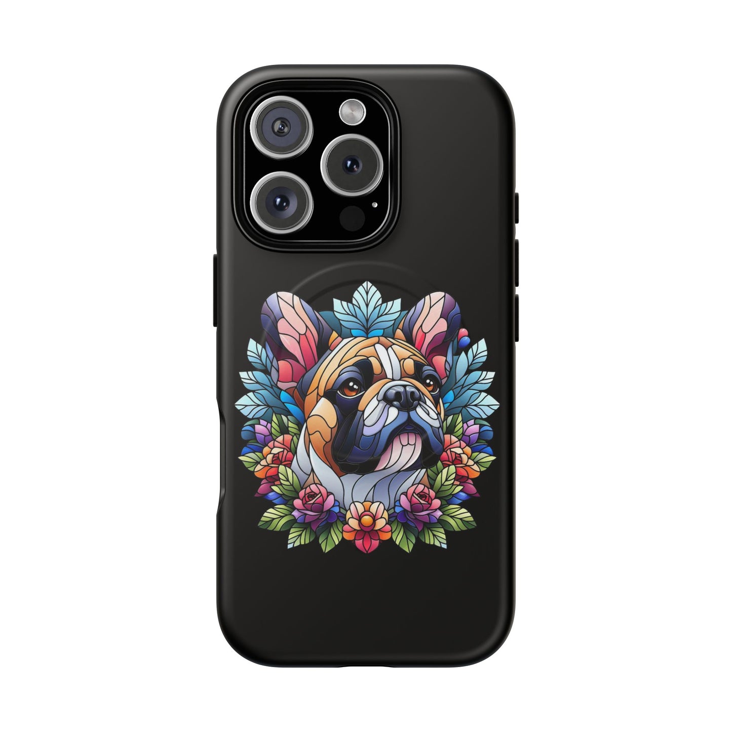 French Bulldog Stained Glass Tough Magnetic Cases