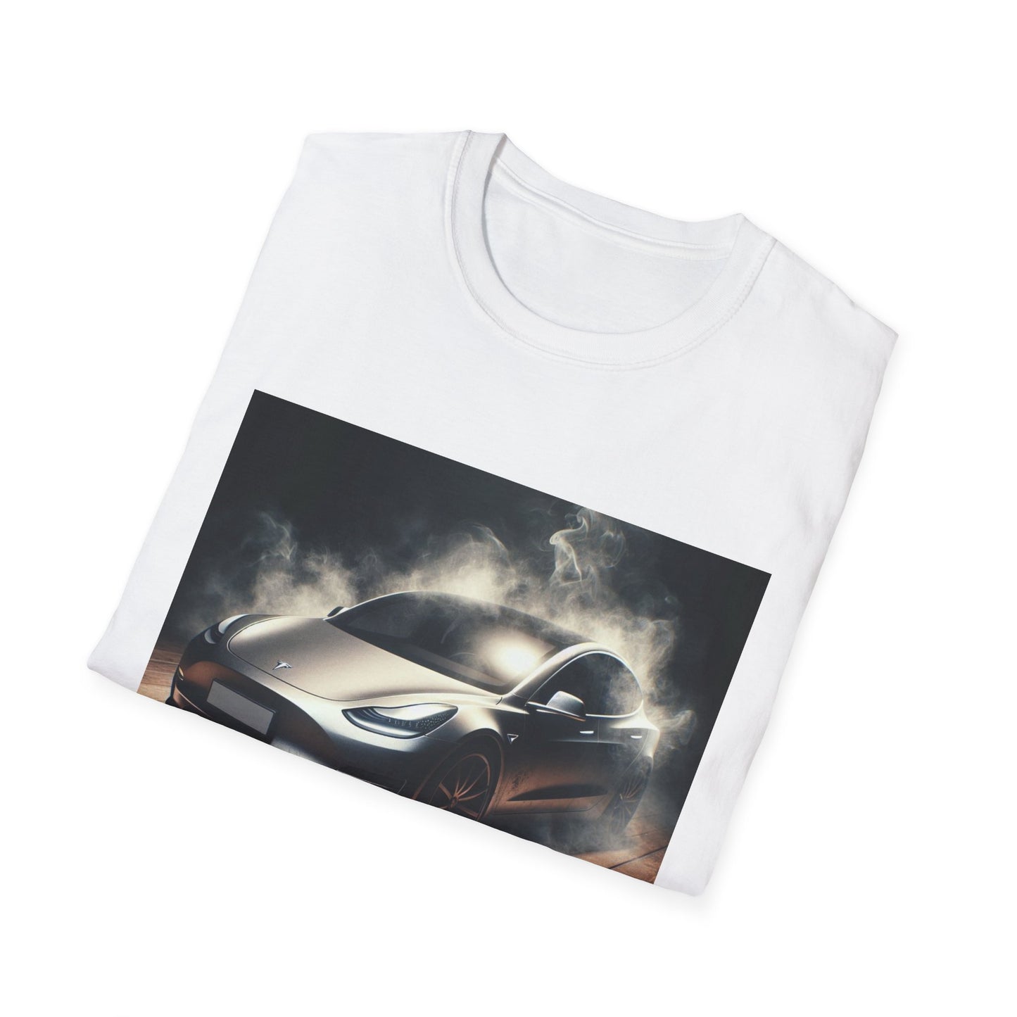 Smoked Out Tesla Model Unisex T-Shirt