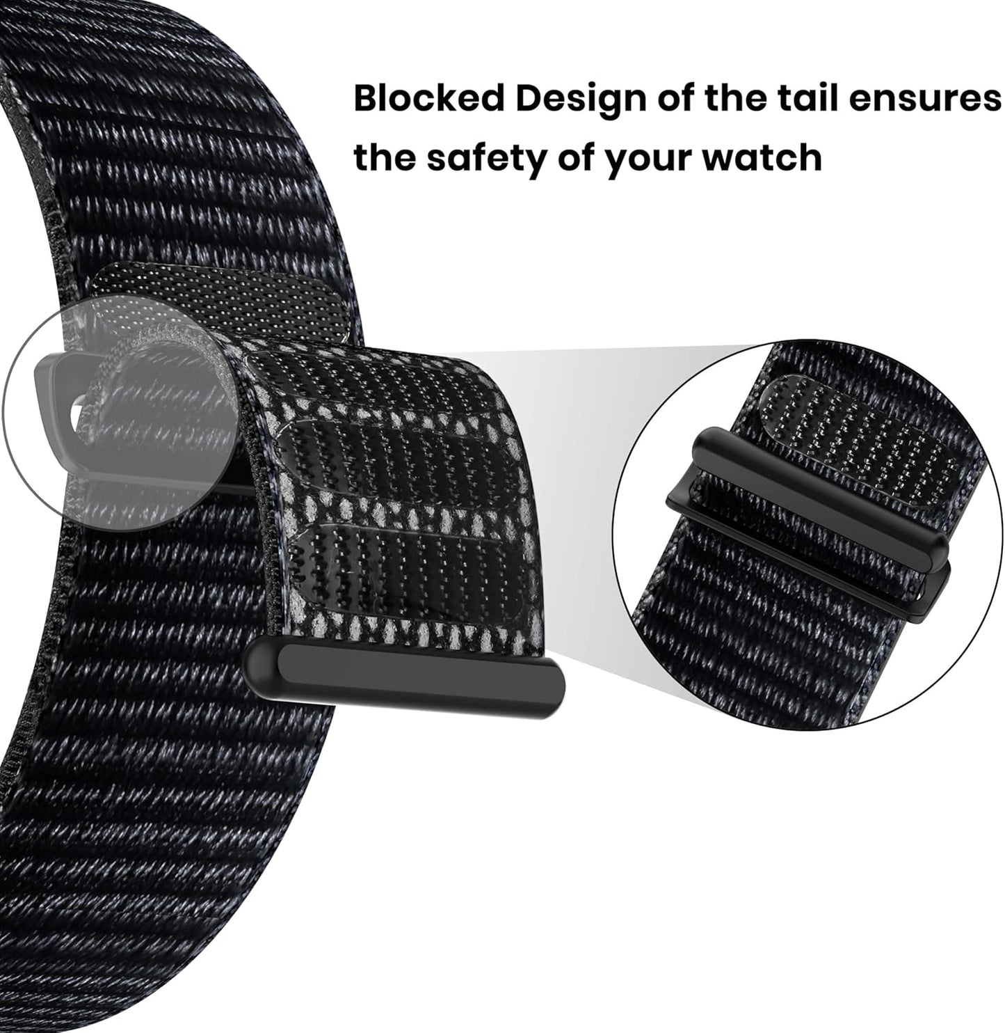 Nylon Bands Compatible with Apple Watch Band Women 40MM 38MM 41MM 42MM 44MM 45MM 49MM, Sport Loop Strap for Iwatch Series SE 9 8 7 6 5 4 3 2 Ultra
