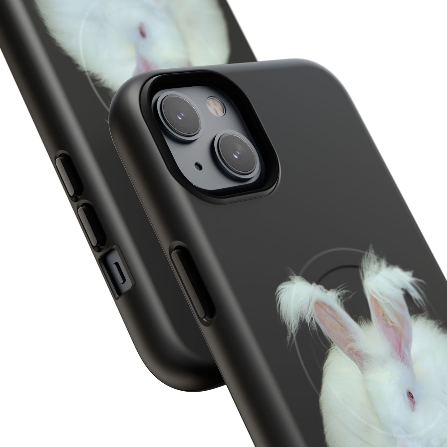 Angora Rabbit Tough Magnetic iPhone Cases