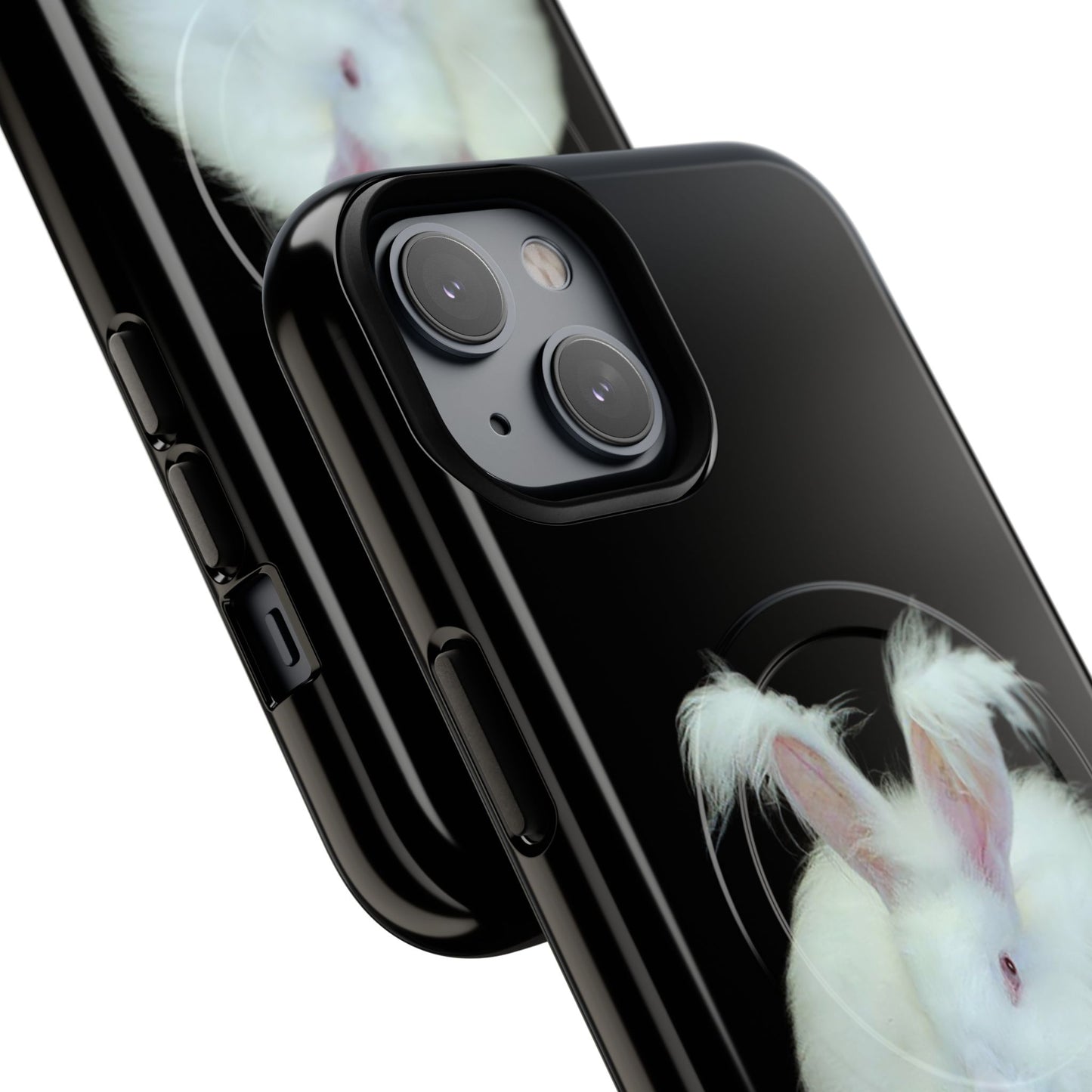 Angora Rabbit Tough Magnetic iPhone Cases